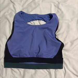 Lululemon open back cropped tank top